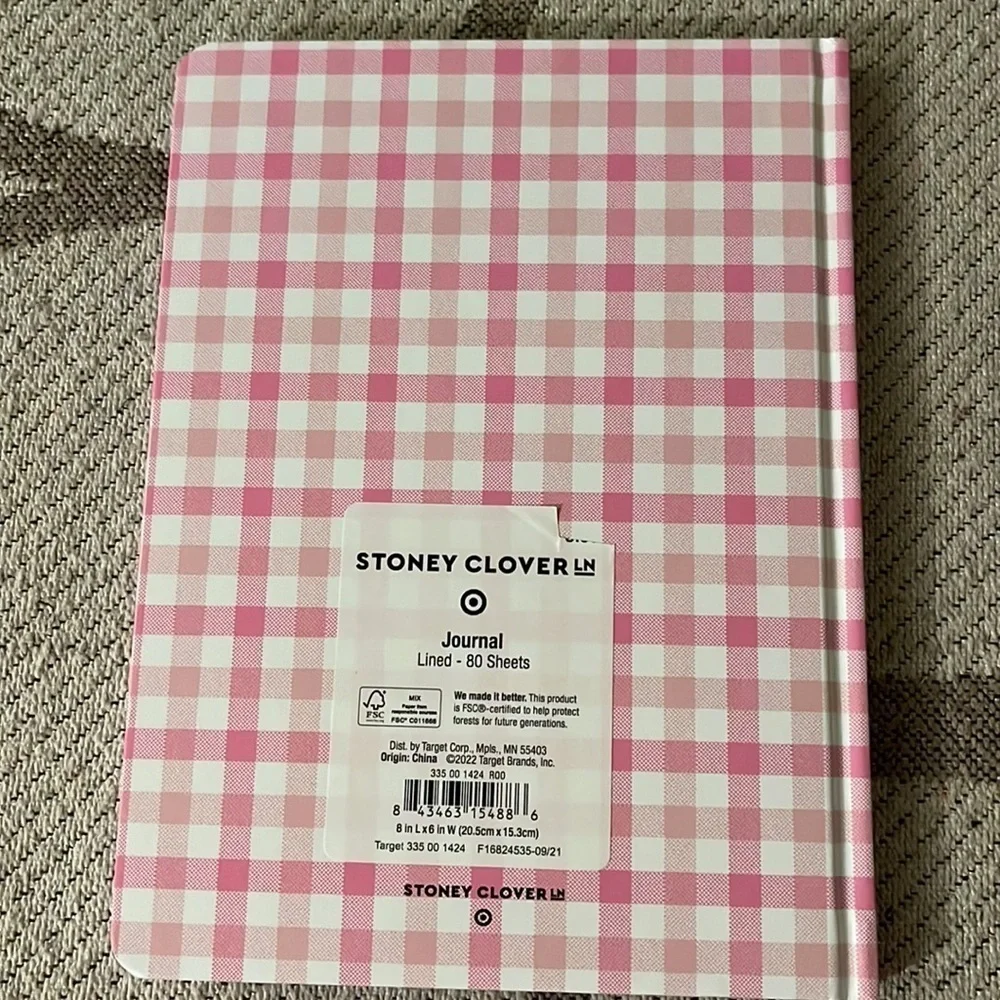 Stoney Clover Lane x target pink journal